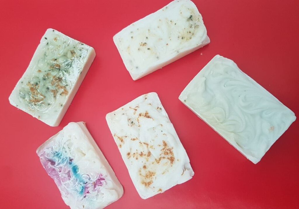 selfmade soap